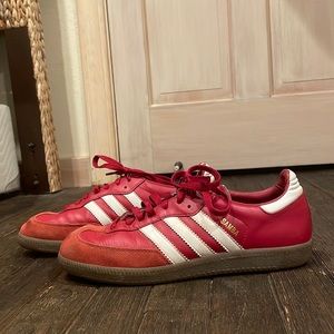Vintage Red Adidas Samba